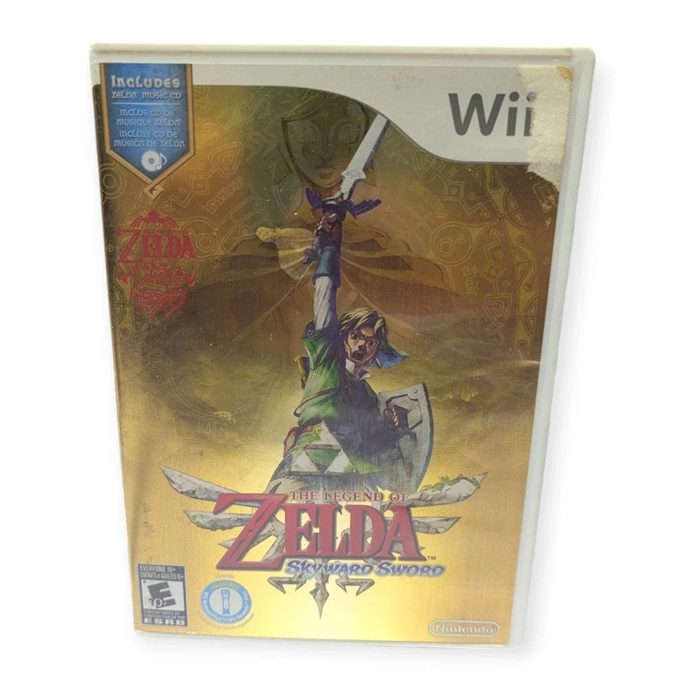 Legend of Zelda Skyward Sword Nintendo Wii Special Edition with Soundtrack CD